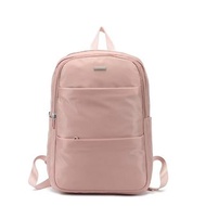 休閒 /商務筆電後背包/旅行背包/電腦包/-可套拉桿箱 粉色
