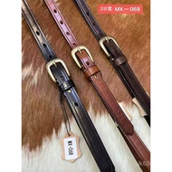 Wholesale Ladies Copper#Top Layer Cowhide Vegetable Tanned Leather2.0Wide Belt Pin Buckle DL Guangzh