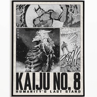 ️ Manga Kaiju No. 8 | Kaiju No. 8 Posters - Wall Decals - Wall Photos