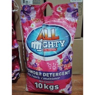 ALL MIGHTY POWDER DETERGENT with fabric conditioner 10 kgs
