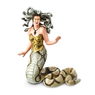 Safari Ltd. Medusa Figurine - Hand-Painted 4.25" Mythical Gorgon Figure - Fun Educational Toy for Bo