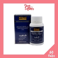 Petdiatric Squalene Akg 60tabs x 500mg Anti Oxidant Food Supplement for Pet