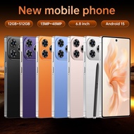 Hot 5G Smartphone 6.8 Inch 120Hz Fast Charging 12GB RAM 512GB ROM 48MP Dual Camera Dual SIM Ready St