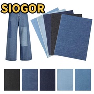 SIOGOR Jean Patches DIY Craft Sewing Accessories Denim Decoration Self-adhesive Clothes Stickers