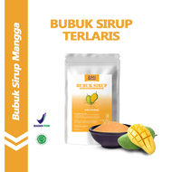 Bubuk Sirup Premium Powder Rasa Mango / Mangga 50 Gr Syrup Powder Aneka Rasa Serbuk Minuman Sirup Po