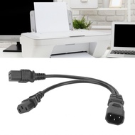 Supergoodsales Y Splitter C14 to C13 and C19 Power Extension Cable  Single IEC 320 Male + Female Ada