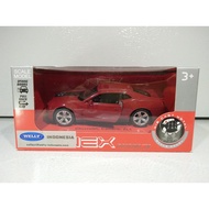MERAH Diecast Car Nex Welly 1/32 Chevrolet Camaro ZL1 Red NEW MIB