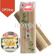 Homigo Bamboo Mat Sushi Roller Mat Sushi Roll Mat Makisu Mat Roll Bamboo Bamboo Sushi Mat