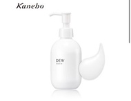 全新日本品牌 Kanebo 佳麗寶 DEW保濕全能白乳 180ml 天然精油卸妝乳 卸妝 保濕乳液