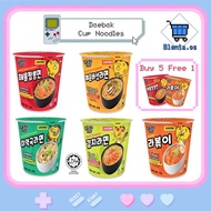 Daebak Instant Cup Noodle Seafood/Kimchi/Seaweed/Mushroom/Rabokki(65g - 73g)🔥SG READY STOCK🔥Maggi Mamee