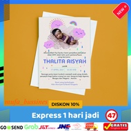 Aqiqah Tasyakuran Stickers / Birth Celebration Stickers / Baby Aqiqah Stickers / Aqiqah Stickers / A