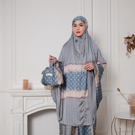 BIA by Zaskia Mecca - Yamina Mukena Super Premium - Silk Road Expedition - Samarkand Edition - Free 