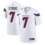 NFL Rugby Jersey Houston Texans Houston Texans 7 #Stroud #3