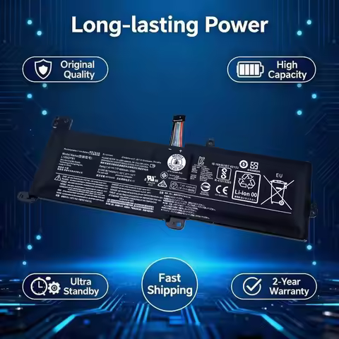 Original L16L2PB1 L16M2PB1 Laptop Battery For Lenovo Ideapad 320-15IKB -15IAP -15AST -15ABR -14ABR 5