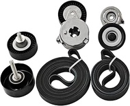 Belt Drive Kit 6PCS Compatible with 2011-2016 VW Touareg Audi A6 A7 A8 Q5 Q7 Pors-Che Ca-yenne Pana-
