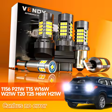 2pcs 1156 BA15S P21W T15 W16W 921 7440 W21W T20 3157 3156 T25 H6W H21W LED Reverse Light Backup Lamp