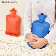 <NobleBeautiful> 500/1000ml Water Injection Rubber Hot Water Bottle Thi Hot Water Bottle Winter Warm