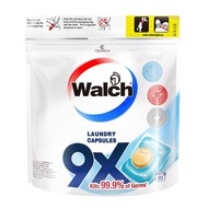 Walch9X Laundry Detergent and Conditioner 2-in-120Granule/Bag Bead Stain Removal Laundry Detergent