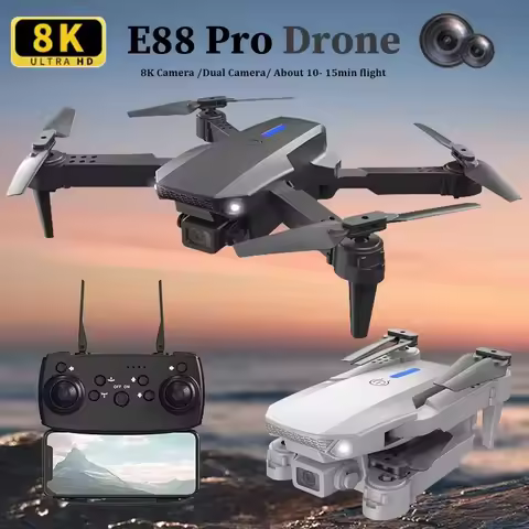 For XIAOMI E88PRO Drone 8K 5G Professional HD Dual Camera Aerial Photography Remote Control Aircraft