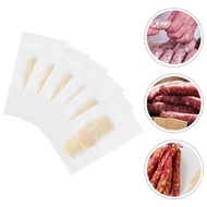 6 Pcs Hot Dog Vegetarian Sausage Casing Artificial Self Made Ham Casings Sheep Natural