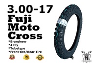 300-17 (3.00-17) FUJI MOTOCROSS 4 PLY TUBETYPE LEO TIRE BRANDNEW