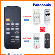 Panasonic KDK PKN-345 3 Speed Ceiling Fan Remote Control Replacement