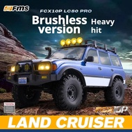 New FMS 1:10 FCX10 Toyota LC80 PRO LC80 High And Low Speed Remote Control Off-Road Climbing Car Four