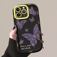 IPhone 11 11 Pro 11 Pro Max 12 12 Pro 12 Pro Max 13 13 Pro 13 Pro Max Silicone Case Lovely Butterfly