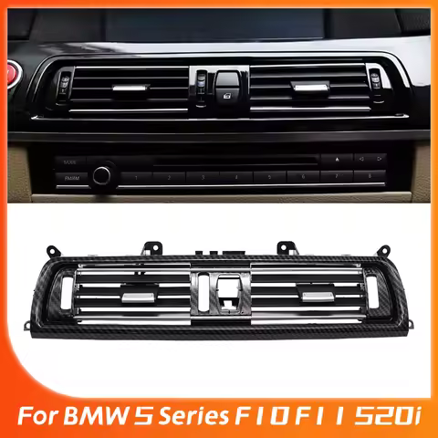 F10 F11 Carbon Black Air Conditioning Grille AC Vent for BMW 5 Series F10 F11 520i 523i 525i 528i 53