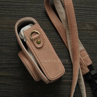 NEW litchi Leather Digital Camera case Bag box Cover for canon G7X3 G1X2 G5X2 G9X sx740 GR3 RX100 ZV