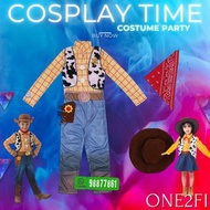 全新現貨❤️Toy Story 兒童胡迪Woody警長牛仔裝Halloween萬聖節Cosplay 萬聖節Halloween/HK rugby seven國際七人欖球賽/萬聖節服裝/halloween