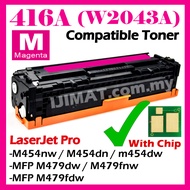416A W2040A W2041A W2042A W2043A Toner Compatible To HP Printer Pro M454nw M454dn M454dw MFP M479dw 