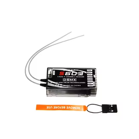 Storm S603 DSM2 DSMX 2.4GHz 6CH RC Receiver for Spektrum NX8 DXe DX6i JR DSX9 Transmitter Drone Car 