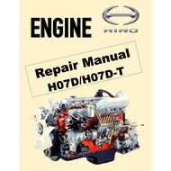 HINO ENGINE H07D /H07D-T WORKSHOP SERVICE REPAIR MANUAL