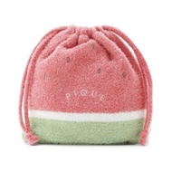 Gelato Pique Watermelon Drawstring Pouch