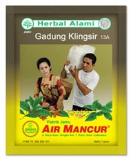 Jamu Gadung klingsir Air Mancur