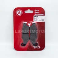 KAWASAKI KLX250 DISC BRAKE PAD (FRONT/REAR) KLX 250
