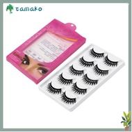 TAMAKO Diamond Manga Lashes fiber Fuffy Lashes Glitter Handmade Thick Long Eye Lashes
