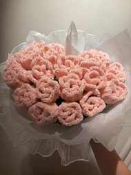 心型扭扭棒玫瑰花束