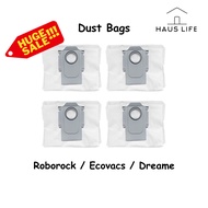 Robovacuum Dust Bags for Roborock, Ecovacs Deebot, Dreame