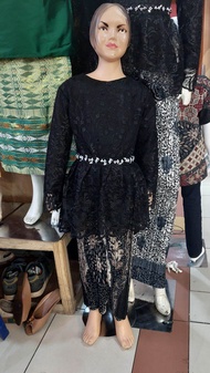 Setelan Kebaya Anak Perempuan Umur 3-12 tahun / Kebaya Lesti Kejora Payet Premium /Kebaya Wisuda SD