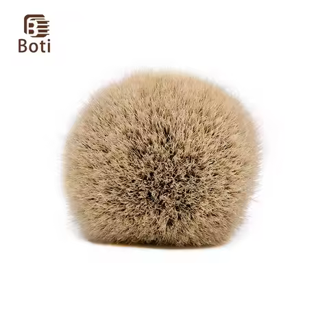 Boti brush-SHD Captain Finest Three Band Badger Hair Bulb Type Knot Shaving Brush Knot Men's Shaving