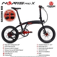 DE023 Sepeda Lipat 20 Inch Pacific Noris Pro X