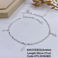 925纯银脚链(Anklets 925 Silver)Gelang Kaki perak 925