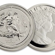 1 oz Isle of Man, Angel Silver Coin