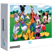 Ready Stock Mickey Mouse Jigsaw Puzzles 300/500/1000 Pcs Jigsaw Puzzle Adult Puzzle Creative Gift Super Difficult Small Puzzle Educational Puzzle