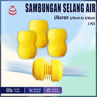 SAMBUNGAN SELANG AIR QUICK CONNECTOR SELANG LURUS 3/4 KE 3/4 INCH PERALATAN PERKBUNAN MURAH COD