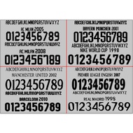 (FONT RETRO) NAMESET DAN BERKUALITI - FONT RETRO