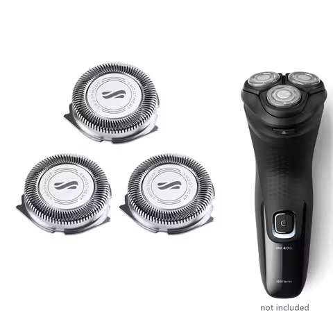 SH30 Replacement Heads Compatible with Philips Norelco Shaver Series 3000, 2000, 1000, SH30 Blades f