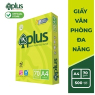 [ 1 REAM ] Giấy IK PLUS A4 70gsm - Giấy photo giấy in văn phong giấy vẽ
